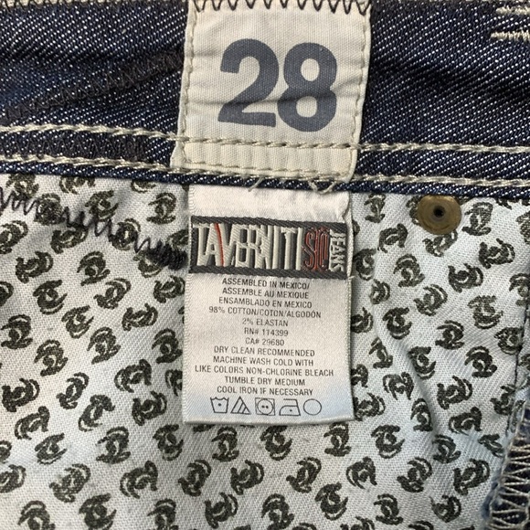 Taverniti So Jeans, Janis Punk 18, Low Rise, Dark Wash, Bootcut, Quality Jeans - Picture 12 of 16